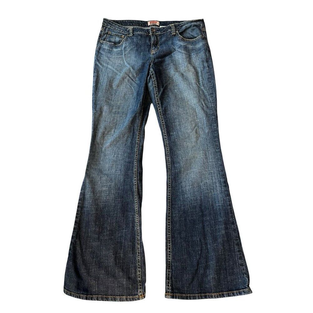Kids Dark Blue Flared Jeans
